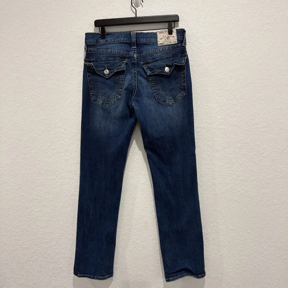 True Religion Ricky Straight Relaxed Fit Jeans Size 32